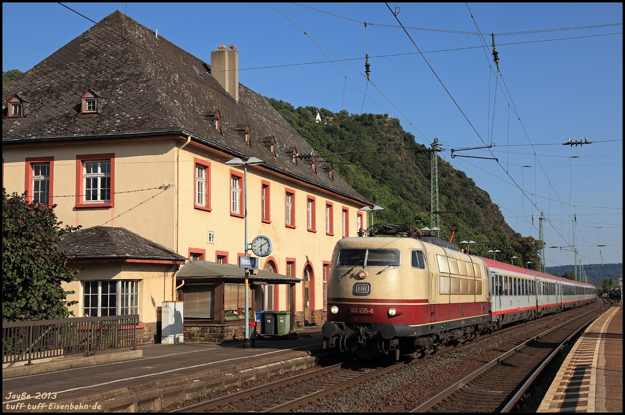 Abends war im Rheinland wieder eitel Sonnenschein...