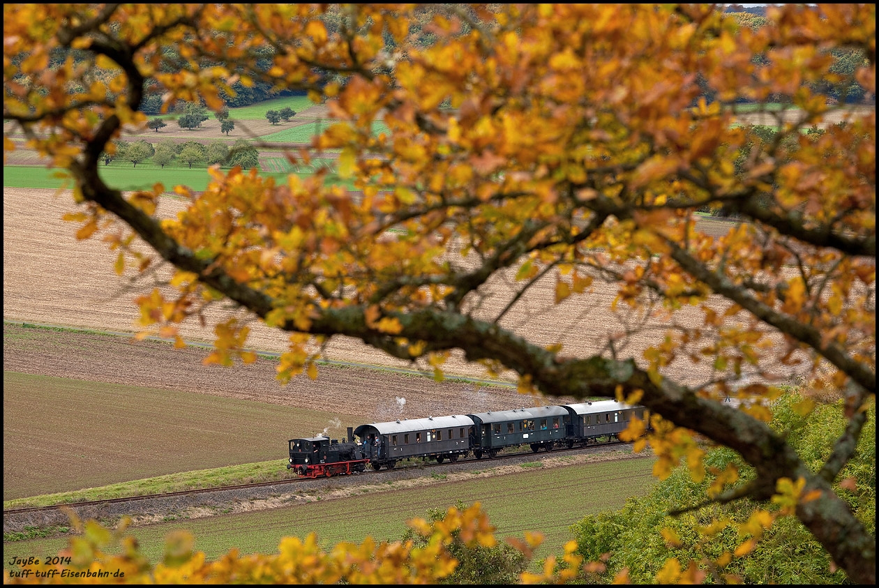 Herbstfarben an Alfreds vorletztem Einsatztag